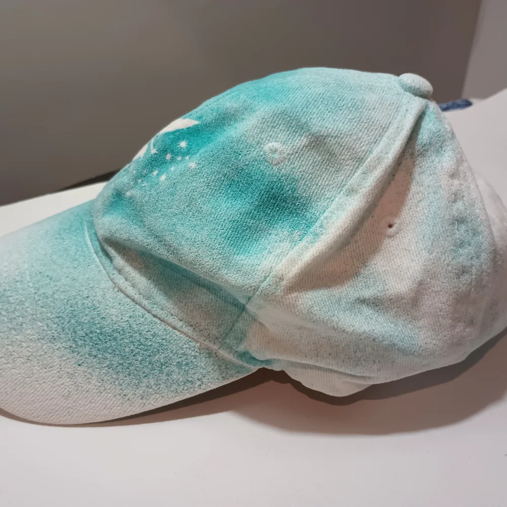 Anvil Teal and White Fairy Women's Hat